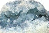 Crystal Filled Celestine (Celestite) Geode - Madagascar #287127-1